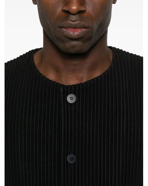 メンズ Homme Plissé Issey Miyake Tailored Pleats 1 ベスト Black