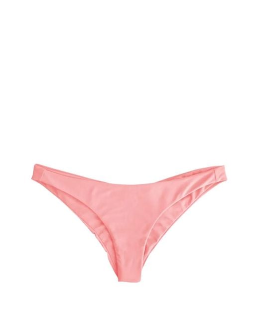 Beach Bunny Pink X Shanina Shaik Bunny Logo Bikini Bottoms