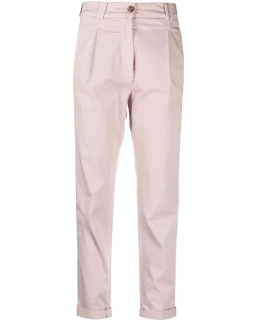 Fabiana Filippi Pink Cotton Trousers