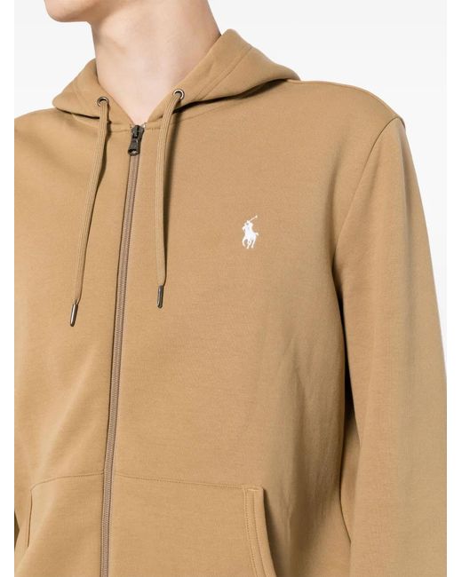 Polo Ralph Lauren Natural Zipped Hoodie for men