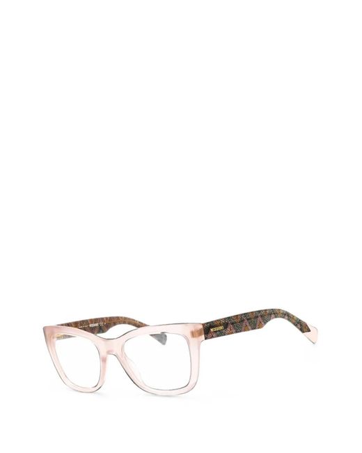 Missoni Natural Square-Frame Glasses