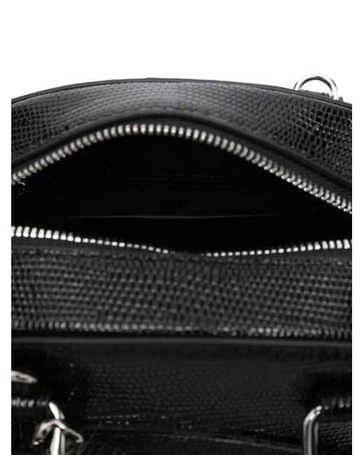 DIESEL Black Dome Satchel-Tasche Mit Logo