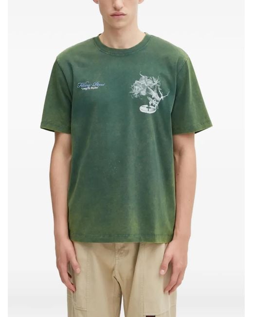 Filling Pieces Green Grammophone T-Shirt for men