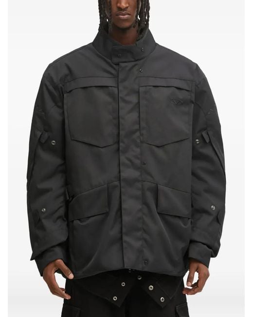 Vetements Black Multi-Pocket Jacket for men