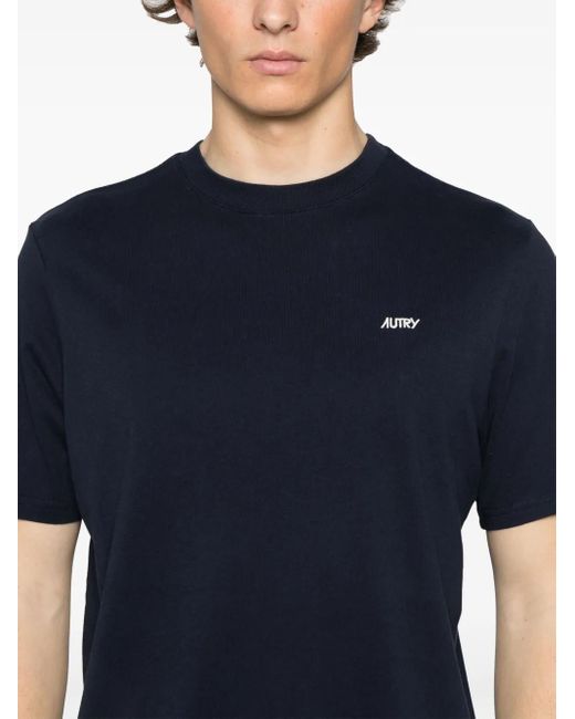 Autry Blue T-Shirts And Polos for men