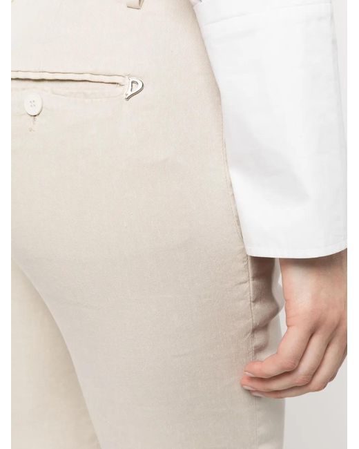 Dondup Natural Slim Cropped Trousers