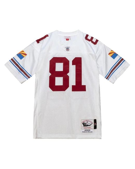 Mitchell & Ness White 2003 Anquan Boldin Arizona Cardinals Authentic Jersey for men