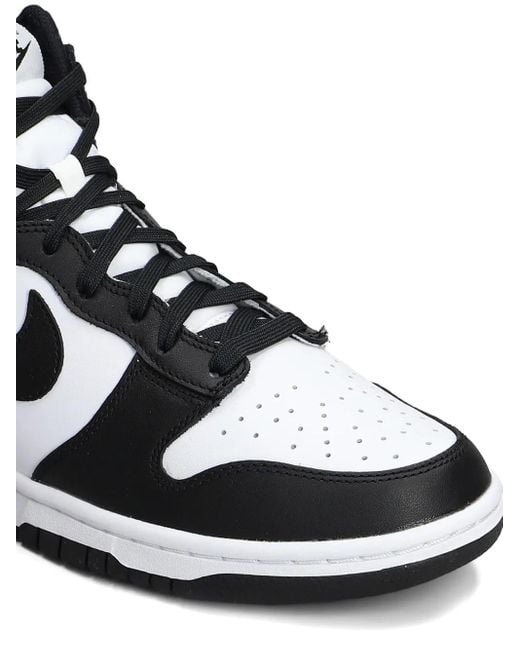 Nike Black Dunk High Retro Sneakers for men