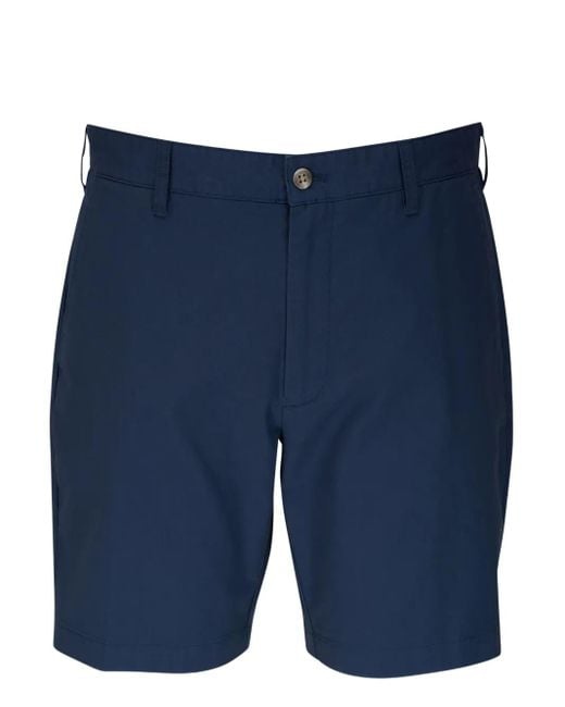 Peter Millar Blue Crown Comfort Chino Shorts for men