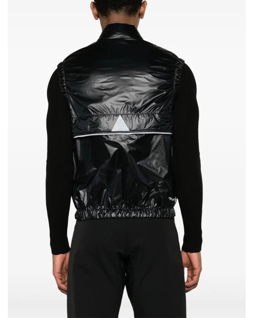 Moncler Black Ollon Down-Feather Padded Gilet for men