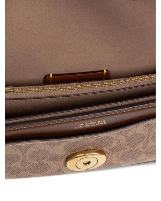 COACH Brown Tabby 20 Shoulder Bag