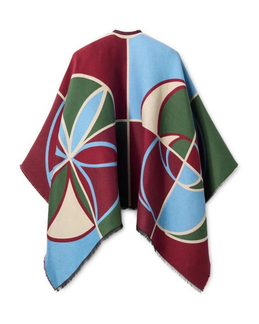 LaDoubleJ Red Placée Poncho