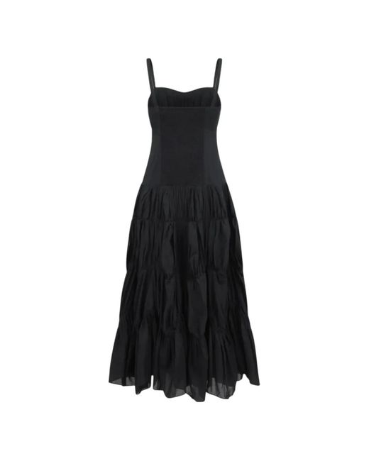 Ulla Johnson Black Emmalina Maxi Dress
