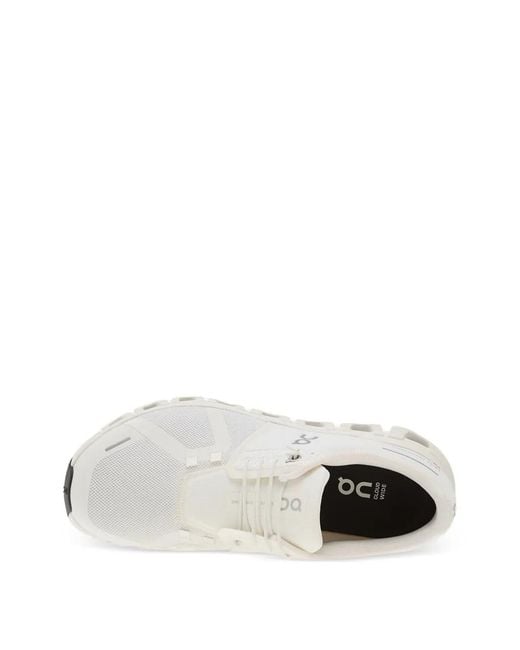 On Shoes White Cloud 5 Sneakers for men
