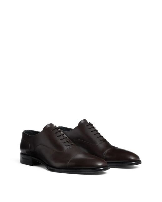DSquared² Brown Classic Evening Oxford Shoes for men