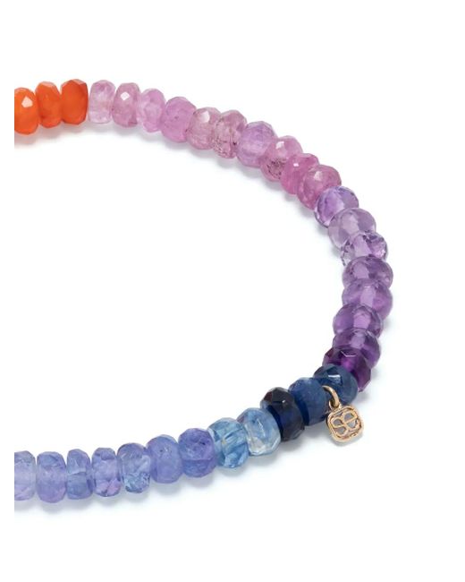 Sydney Evan White 14Kt Beaded Bracelet