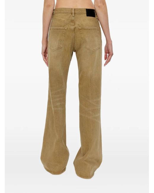 R13 Stretch Jeans in het Natural