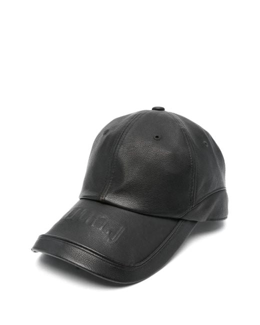 メンズ Juun.J ロゴ キャップ Black