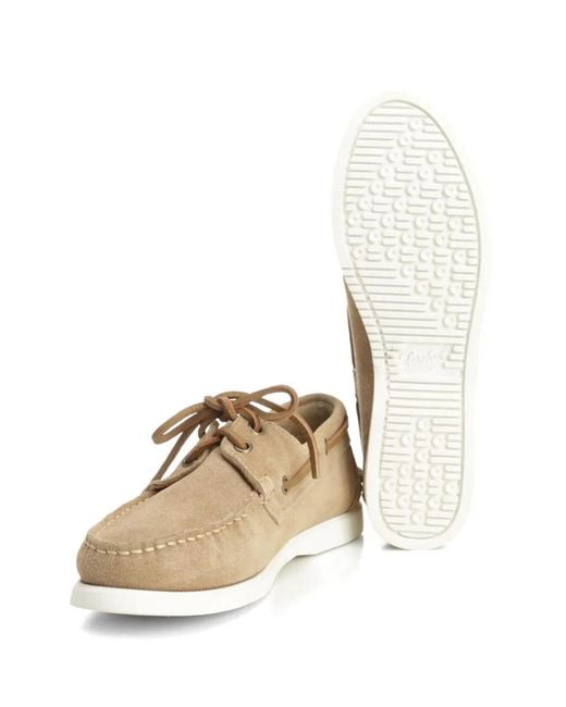 Paraboot White Suede Barth Moccasin