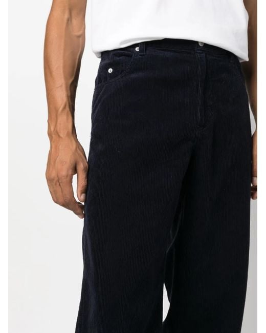 Isabel Marant Black Jorje Corduroy Trousers for men
