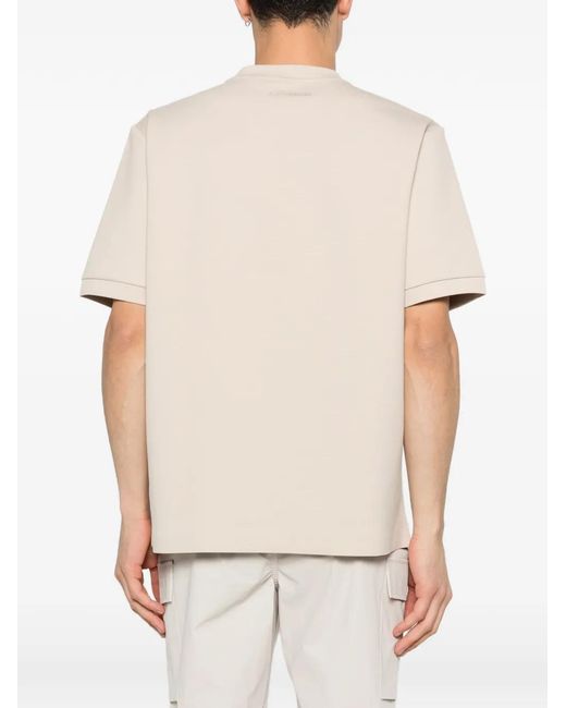 ALPHATAURI White Jore Pocket T-Shirt for men