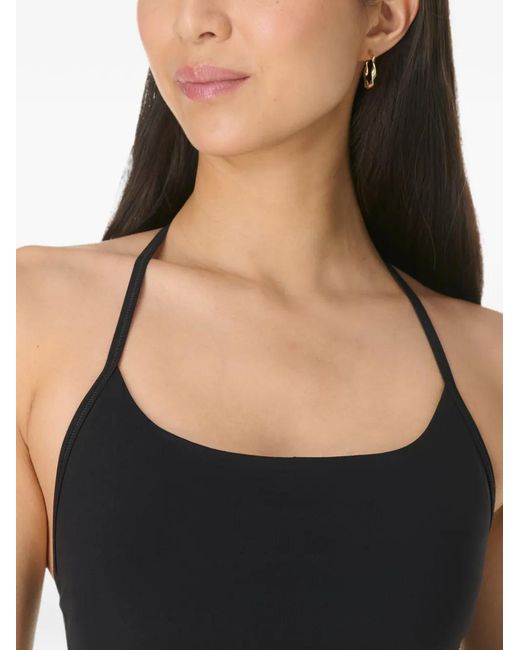 Sweaty Betty Black Ultimate Studio Ribbed-Trim Sports Bra