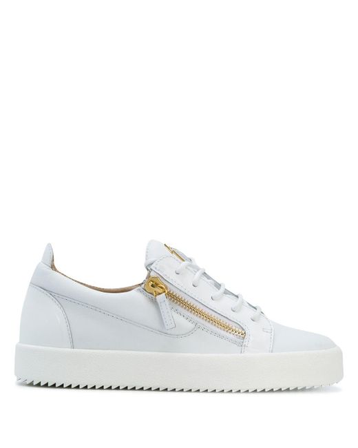 Giuseppe Zanotti Leather Low-top in White - Save 67%