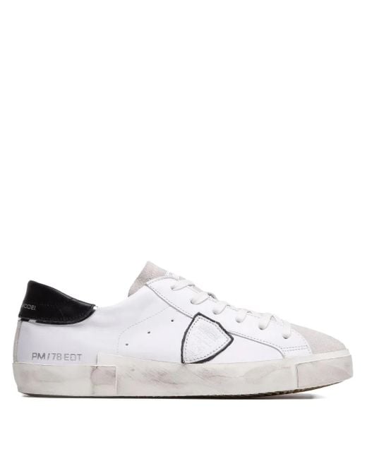 Baskets En Daim Philippe Model pour homme en coloris White