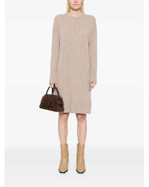 N.Peal Cashmere Natural Bella Dress