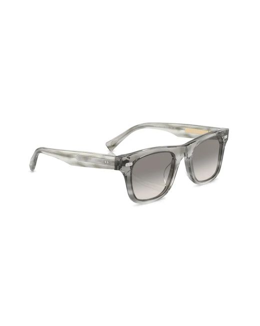 Brunello Cucinelli Gray Bc4002s Square-frame Sunglasses