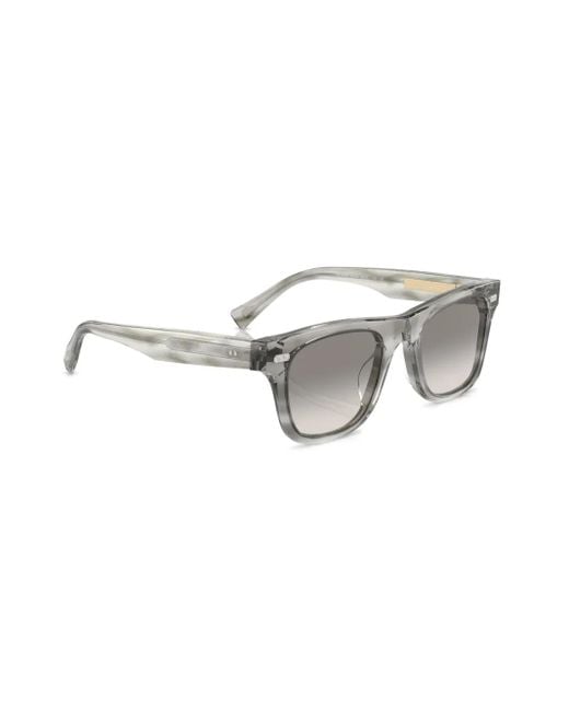 Lunettes De Soleil Bc4002S À Monture Carrée Brunello Cucinelli en coloris Gray