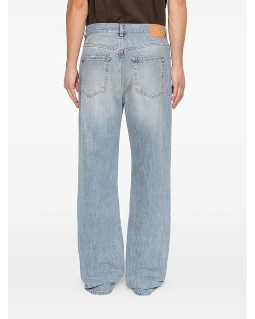Jeanerica Blue Five-Pocket Jeans for men