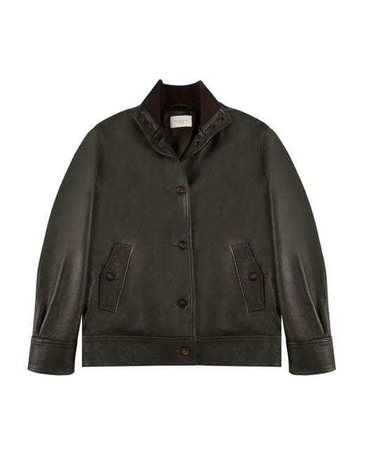 Montedoro レザージャケット Black