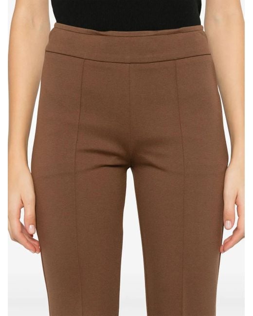 Blanca Vita Brown Flared Trousers
