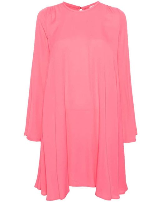 Forte Forte Pink Long Sleeve Mini Dress