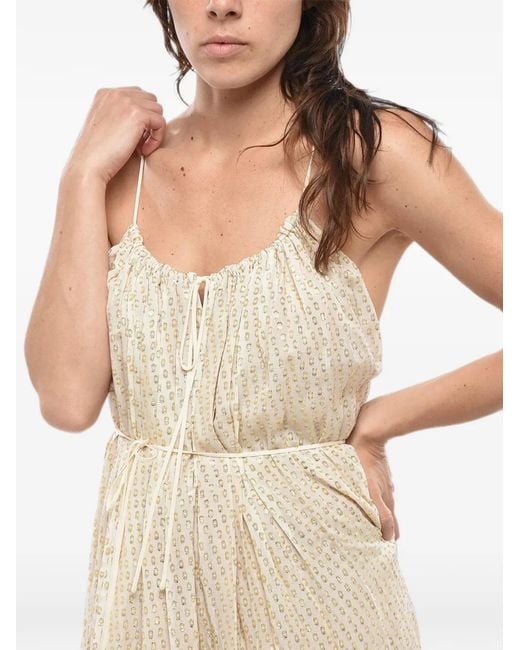 Stella McCartney Natural Lurex Nadia Dress