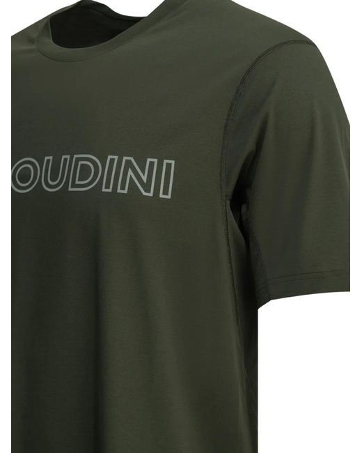 Houdini Sportswear Green M's Pace Air Message T-Shirt for men