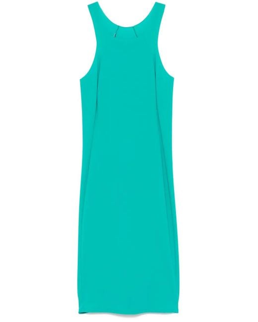Patrizia Pepe レーサーバック ミニドレス Blue