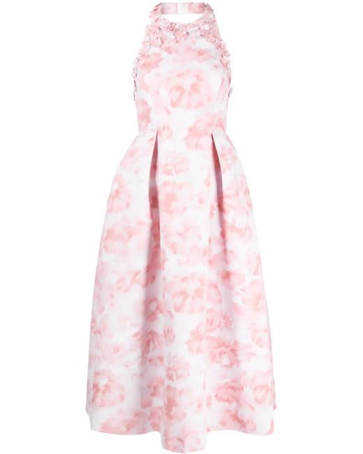 Sachin & Babi Pink Carissa Midi Dress