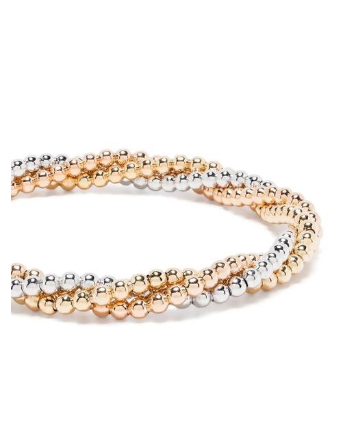 Pragnell Multicolor 18Kt Bohemia Three-Row Bracelet