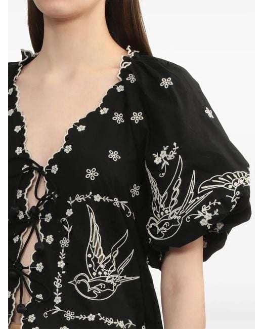 Camisa Kingsley Sea de color Black