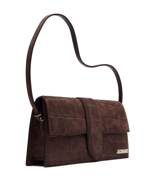 Jacquemus Brown Le Bambino Long Schultertasche
