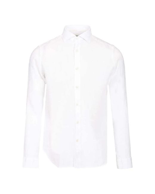 Al Duca D'aosta White Buttoned Shirt for men