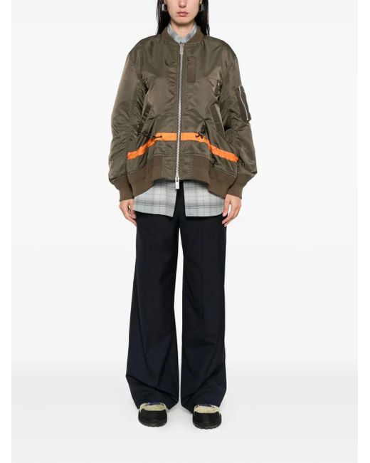 Sacai Green Jacket