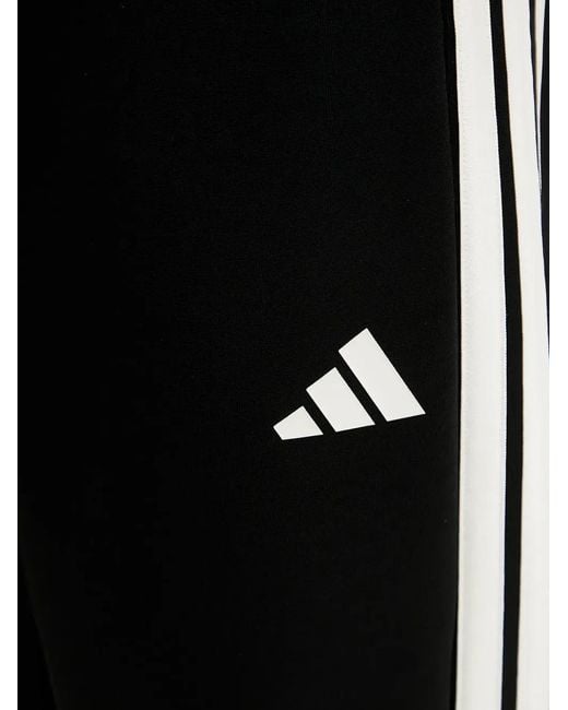 Adidas Black Pantalon De Jogging Stadium À Rayures Latérales for men