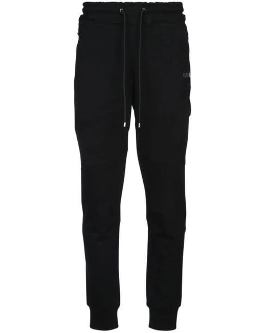 BALR Black Q-Series Track Pants for men