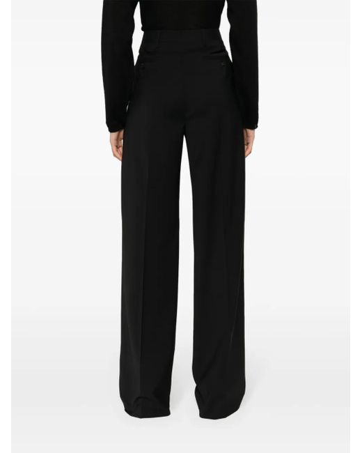 Rick Owens Black Dietrich Straight-Leg Trousers