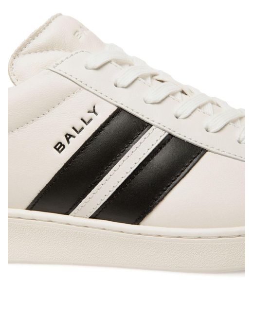 Bally Sneakers mit Streifendetail in White für Herren