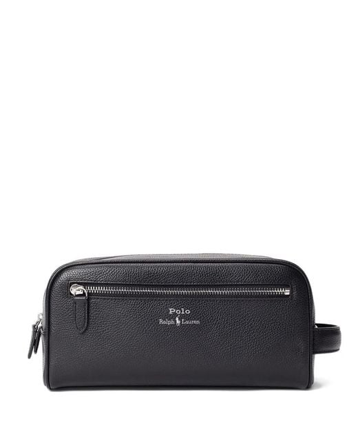 Trousse Da Bagno Con Logo di Polo Ralph Lauren in Black da Uomo