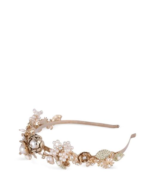 Rosantica Metallic Bouquet Headband